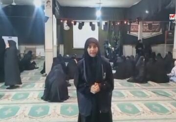 اختتامیه مراسم عزاداری سیدالشهدا(ع) و یادبود شهدای انقلاب در تبادکان