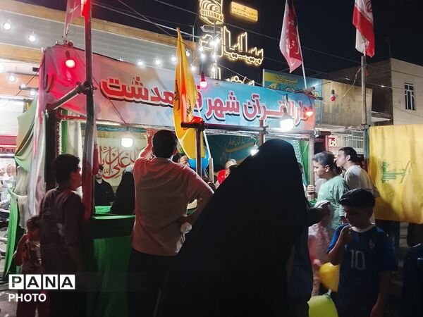 برپایی غرفه‌های فرهنگی و حضور فعال مساجد در جشن بزرگ عید غدیر قیامدشت