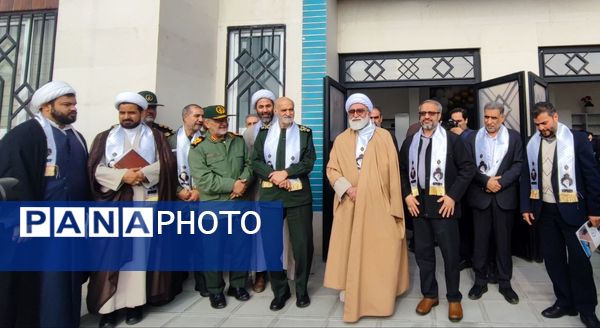 آیین افتتاح همزمان دبستان و کلنگ‌زنی سالن مطالعه مجموعه امام حسین(ع) در مشهد