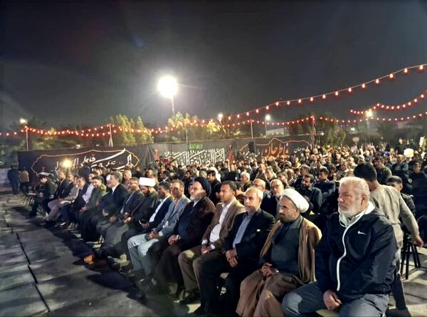 نخستین سالروز تدفین شهید گمنام شهرک شهید تندگویان شهرستان جم