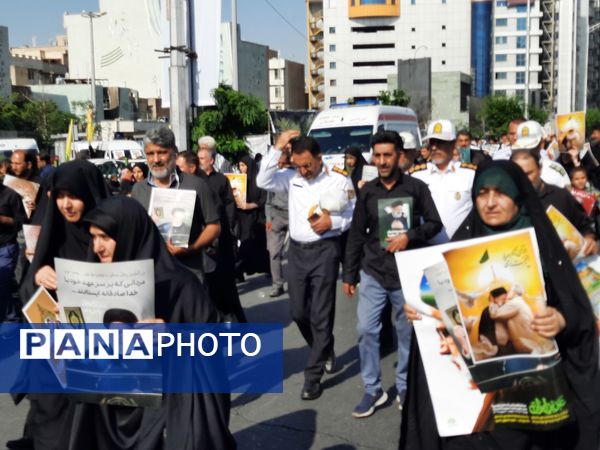 وداع با سید الشهدا خدمت