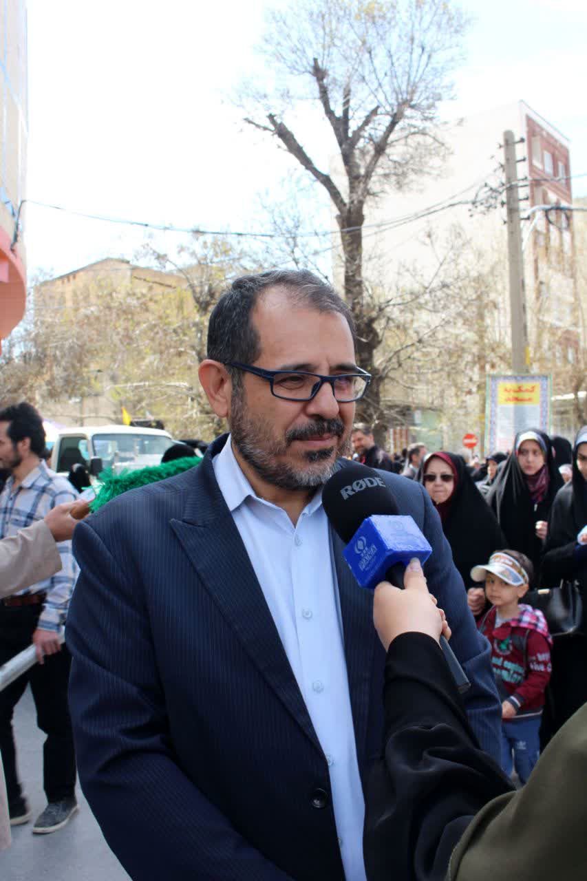 حضور پرشور مردم در راهپیمایی روز قدس، پیام همبستگی با ملت مظلوم فلسطین است