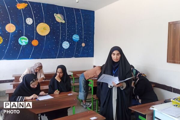 برگزاری امتحانات نهضت سوادآموزی شهرستان رباط‌کریم 