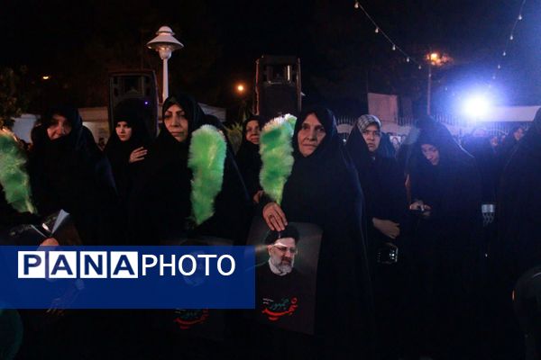 سوگواره مادران کاشمری در مراسم یادبود تسلای مادران شهید