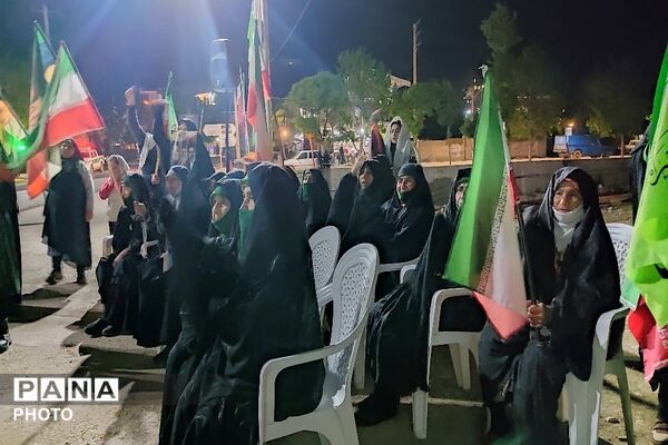هشتادو دومین شب از اجتماعات خیابانی در شهربار نیشابور