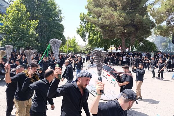 برگزاری مراسم عزاداری تاسوعای حسینی در شهرستان اسلام آباد غرب 