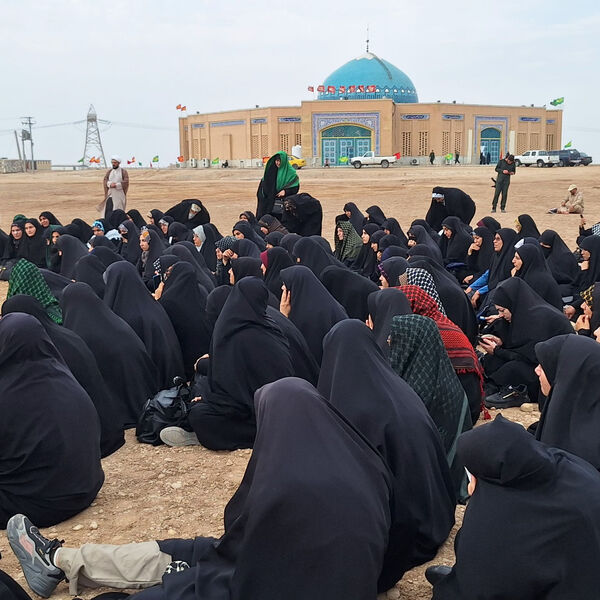 اردوی راهیان نور طلاب خواهر شهر ایزدخواست