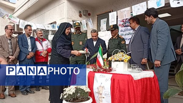 گرامیداشت هفته پدافند غیر عامل در قائمشهر