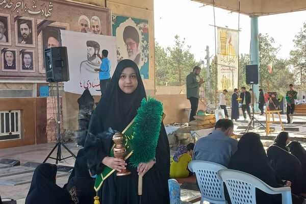 برگزاری اولین سالگرد شهادت شهید دهه هشتادی مدافع امنیت 