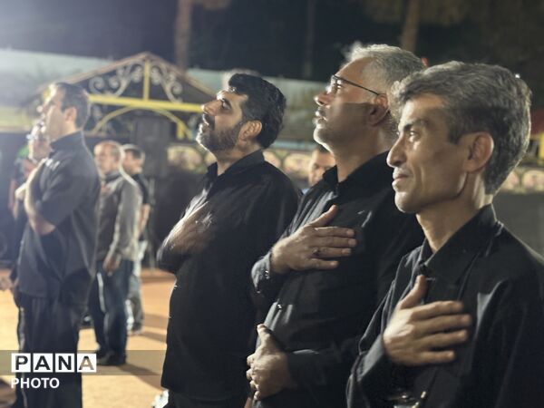 عزاداری هیئت فرهنگیان در سوگ سیدالشهدا (ع)