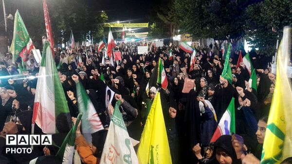 نود و نهمین شب از اجتماعات مردمی نیشابور 