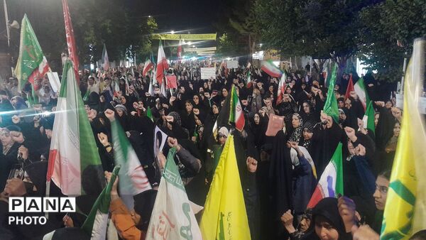 نود و نهمین شب از اجتماعات مردمی نیشابور 