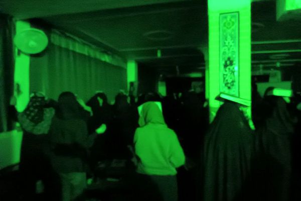 برگزاری مراسم شب قدر در حسینیه بیت الرباب قیامدشت ری 