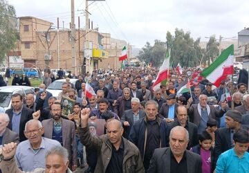 حضور پرشور و کم سابقه مردم بجنورد در راهپیمایی روز قدس