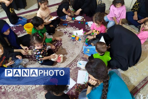 همایش شیرخوارگان حسینی در شهر لپویی