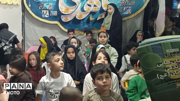 حضور مردم خستگی ناپذیر شهر فردوسیه پس از گذشت سه ماه ازشهادت رهبر عزیزمان