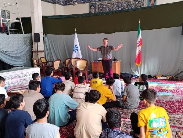 اعتکاف نورانی دانش‌آموزان بهبهان