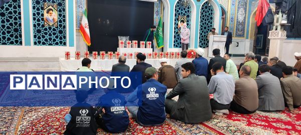 آیین غبارروبی مزار امامزاده حمزه رضا(ع) و همایش روز خبرنگار در شهر زیارت شهرستان شیروان