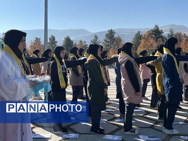 اردو تمشک در اردوگاه شهید دستغیب شیراز