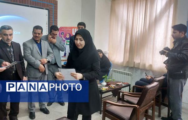 برگزاری جشنواره ماها(مدرسه آرمانی،هنر آسمانی) در هنرستان محمودیه بجنورد