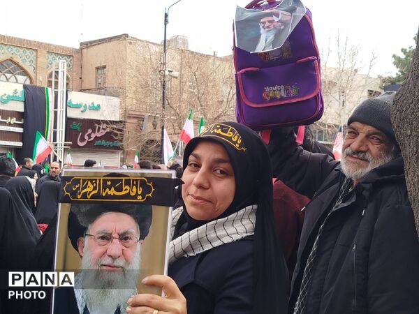 حماسه سازی مردم مقتدر و ولایتمدار شهرستان نیشابور در راهپیمایی روز قدس