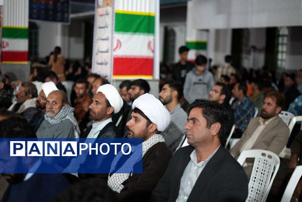 یادواره شهدای شهرستان قلعه‌گنج و ششمین سالگرد شهادت حاج‌قاسم سلیمانی