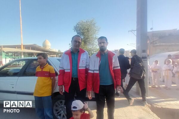 خیابان‌های لردگان، غرق در نور غدیر