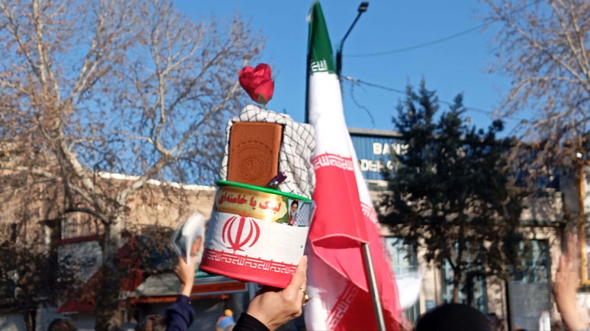 راهپیمایی و تشییع شهدای امنیت نیشابور