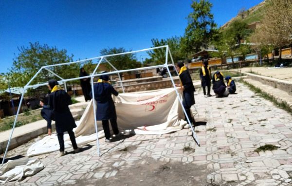 پیش اردوی پیشتازان در استان چهارمحال‌وبختیاری