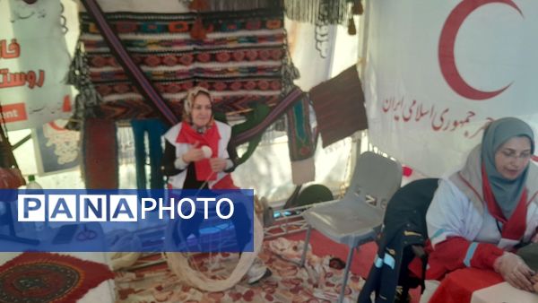 خدمت‌رسانی یکپارچه جمعیت هلال احمر استان البرز از مسافران نوروز