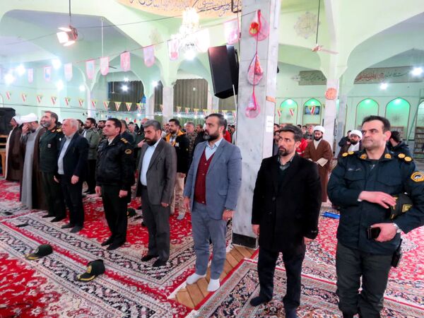 برگزاری یادواره شهدای انقلاب در مسجد سپاه بجنورد
