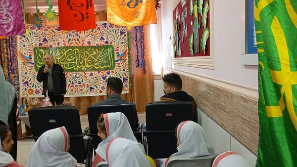 قدردانی از خیر مدرسه ساز در روز میلاد حضرت علی(ع)