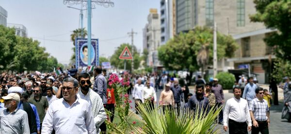 راهپیمایی خشم و نصر در بندرعباس