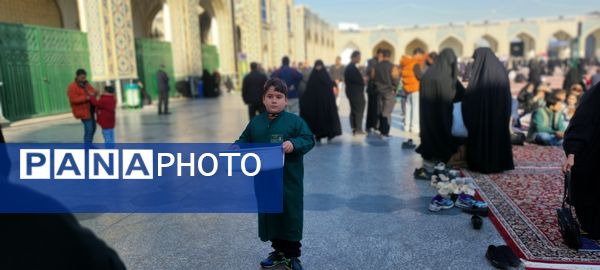 مراسم عزاداری حضرت فاطمه زهرا (س)  در حرم مطهر امام رضا (ع)  در مشهد مقدس