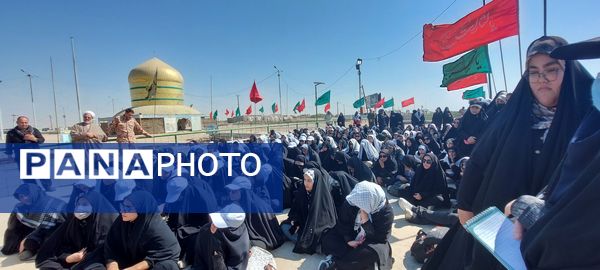 کاروان راهیان نور دانش‌آموزان دختر خراسان شمالی