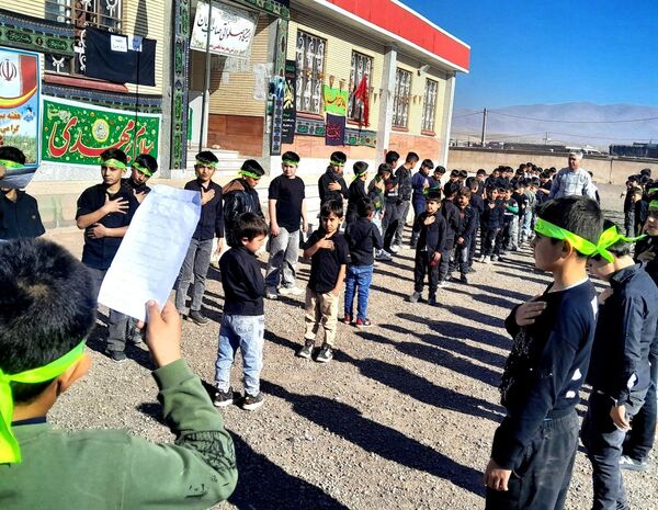 هیات دانش‌آموزی نوگلان فاطمی روستای نمرور