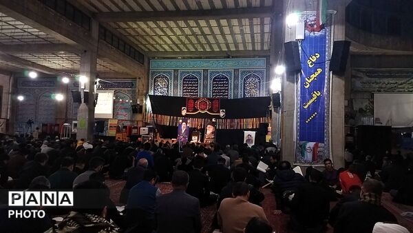مراسم شب ۲۳ ماه رمضان در مسجد جامع نیشابور 