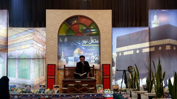 محفل نور و حمایت از دفاع مشروع نیروهای مقاومت سپاه پاسداران در مشهد