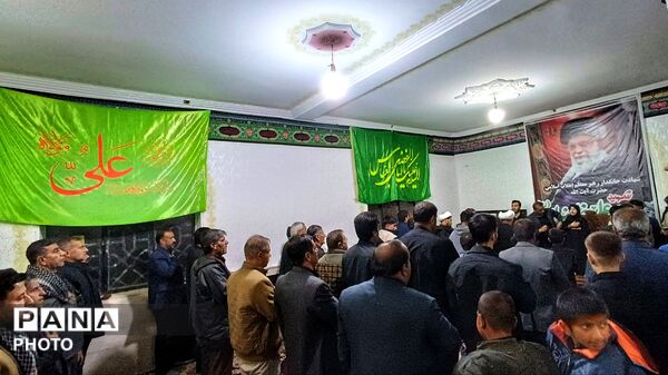 ندای «الله‌اکبر» و عزاداری مردم مارگون در سوگ امام شهیدان