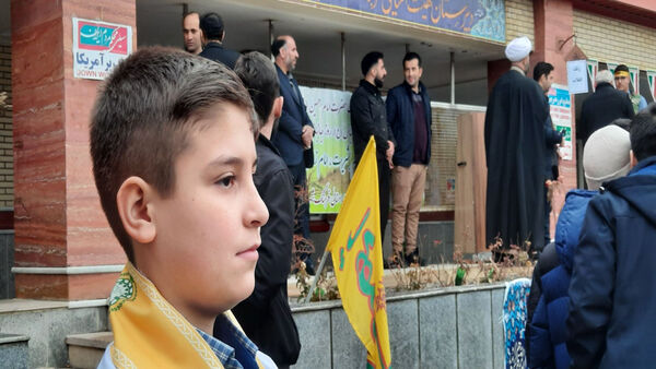 جشن انقلابی و جهاد تبیین در دبیرستان فرهنگ شهید پرکار مراغه