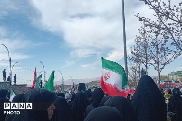 مراسم تشیع و تدفین شهدای حملات رژیم منحوس صهیونیستی آمریکایی در شهرستان پردیس 