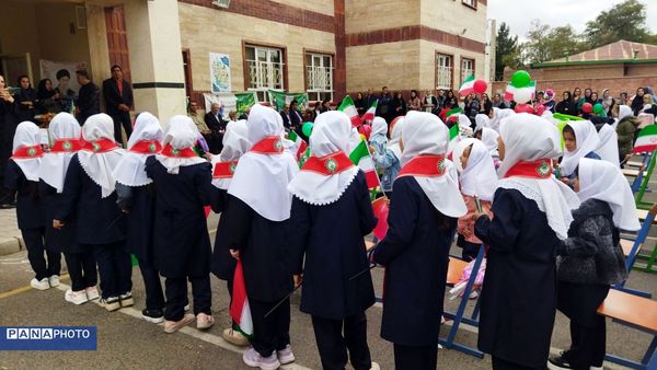 طلوع «شکوفه‌های مقاومت» در مدرسه خیرساز اسکو