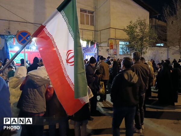 نهمین شب از خدمت‌رسانی اداره آموزش و پرورش کردکوی قالب موکب مردمی
