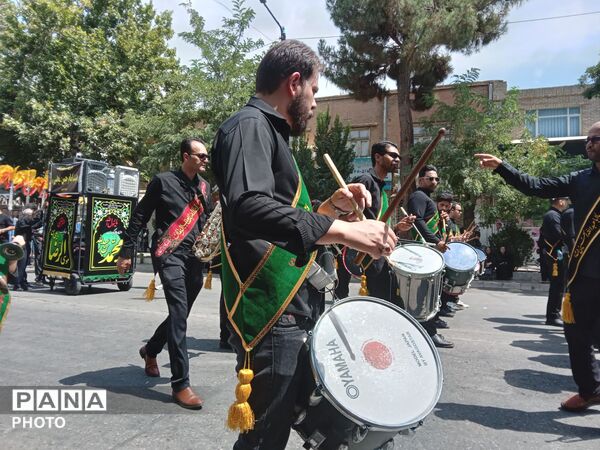 اشک و خون؛ نیشابور در سوگ پیامبر رحمت و امام مجتبای آل‌محمد (ع) غرق در عزاداری شد