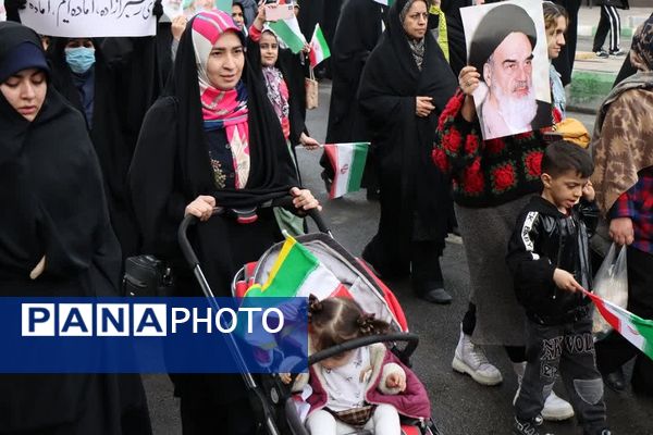 حماسه حضور مردم غیور باقرشهر و کهریزک در راهپیمایی ۲۲بهمن