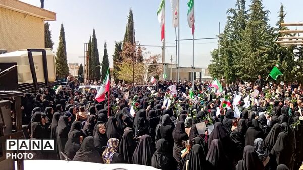 تشییع پیکر مطهر شهید علی کیانی در یاسوج 