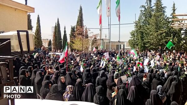 تشییع پیکر مطهر شهید علی کیانی در یاسوج 