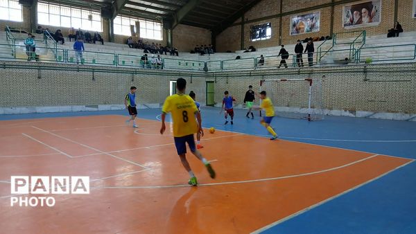 اختتامیه «جام اقتدار» فوتسال شهرستان‌های ساوجبلاغ و چهارباغ