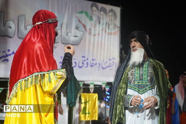 نود و پنجمین شب اجتماع مردمی در آستانه عید غدیر با شور ولایت