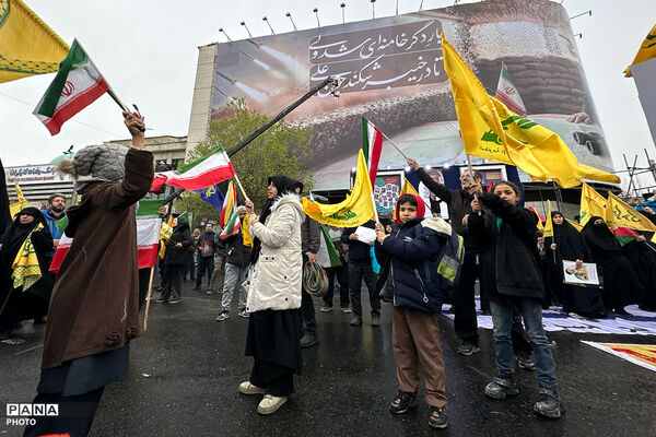 راهپیمایی روز قدس در تهران